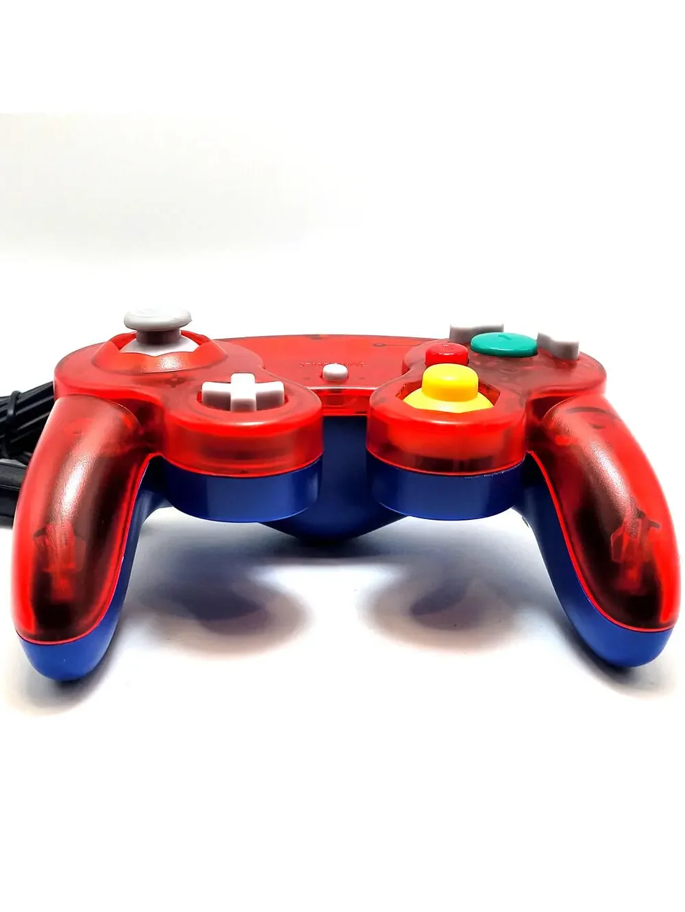Nintendo GameCube Controller Game Pad For NGC - Wii Console - Plumber Red & Blue